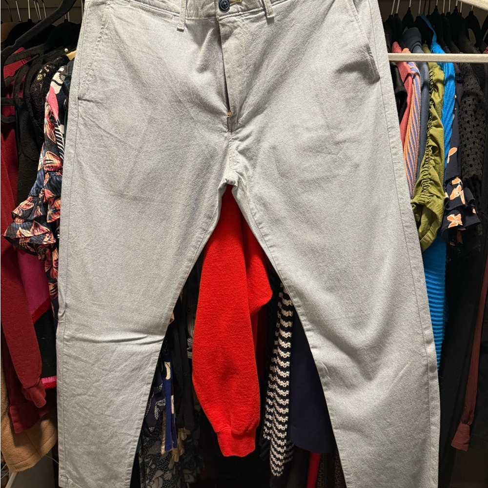 J. Crew Light Blue Stretch Pants